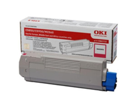 OKI 43865722 toner - eredeti (magenta)