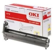 Fotóhenger OKI 43913807 - eredeti (cián)