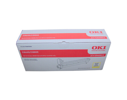 Fotóhenger OKI 43449013 - eredeti (sárga)