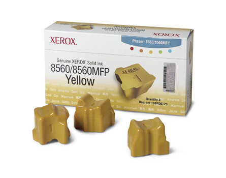 Szilárd tinta (viasz) Xerox 108R00766 - Eredeti (sárga) (3 kocka)