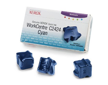 Szilárd tinta (viasz) Xerox 108R00660 - Eredeti (cián) (3 kocka)