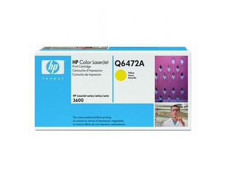 HP Q6472A toner - eredeti (sárga)