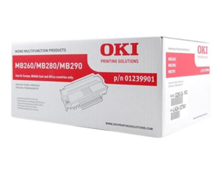 OKI 01239901 festékkazetta - eredeti (fekete)