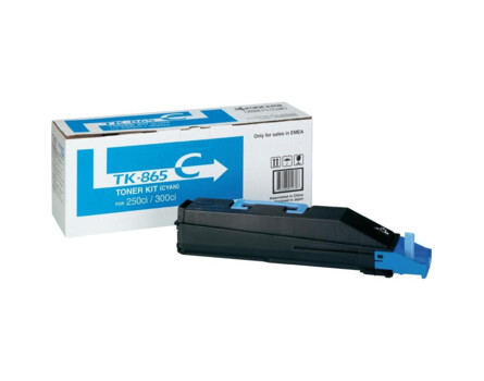 Kyocera TK-865C toner - eredeti (cián)