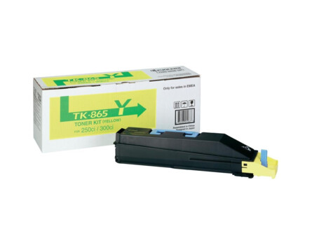 Kyocera TK-865Y toner - eredeti (sárga)
