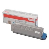 OKI 44315307 toner - eredeti (cián)