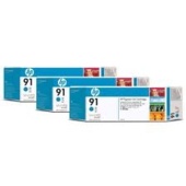 HP 91, C9483A többfunkciós patron - eredeti (3db, cián)
