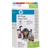 HP CB304xx tintapatron + HP Advance fotópapír, Q8898AE, sz. 110, 140