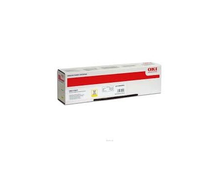 OKI 44643001 toner - eredeti (sárga)