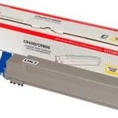 OKI 43837129 toner - eredeti (sárga)