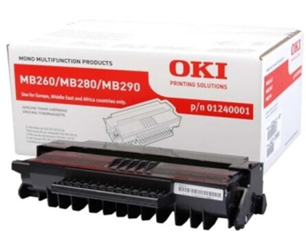 OKI 01240001 toner - eredeti (fekete)
