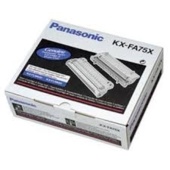 Festékkazetta Panasonic KX-FLM500G, 600, fekete, KX-FA75X, 8000s, hengerrel
