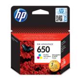 HP 650, HP CZ102AE patron - eredeti (színes)