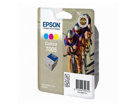 Tintapatron Epson Stylus Color 900, 980, N, C13T005011, színes, 1 * 67ml,