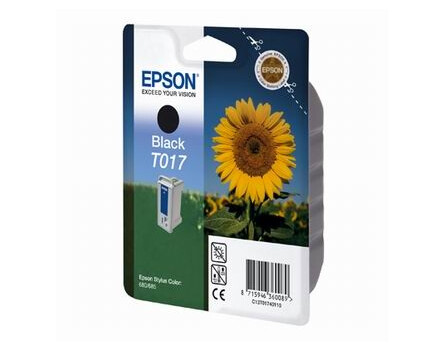 Epson Stylus Color 680 tintapatron, 685, C13T017401, fekete, 1 * 17ml, 600