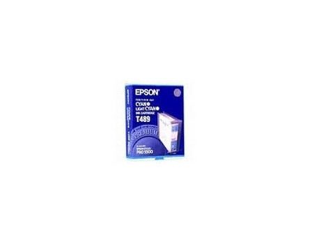 Epson T489 magazin, C13T489011 (cián)