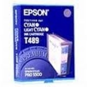 Epson T489 magazin, C13T489011 (cián)