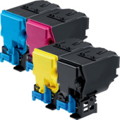 Epson Aculaser C3900 C3900DN C3900DTN CX37DN kompatibilis festékkazetta - 4 csomag