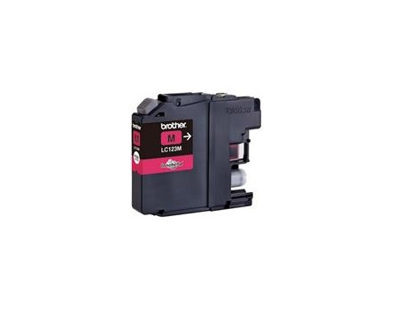 Brother LC-123M patron - eredeti (magenta)