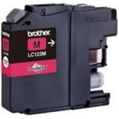 Brother LC-123M patron - eredeti (magenta)