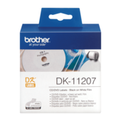 Brother DK-11207 (papír / CD, DVD címke) 58x58 mm, 100 db