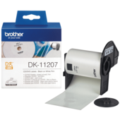 Brother DK-11207 (papír / CD, DVD címke) 58x58 mm, 100 db