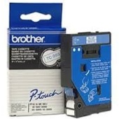 Brother TC-203 szalag - eredeti (kék nyomtatás / fehér háttér)