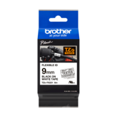 Brother TZ-FX221 szalag - eredeti (fekete nyomtatás / fehér háttér)