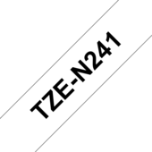 Brother TZ-N241 szalag - eredeti (fekete nyomtatás / fehér háttér)