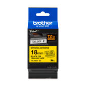 Brother TZ-S641 szalag - eredeti (fekete nyomtatás / sárga háttér)