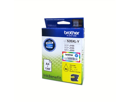 Brother LC-525XLY patron - eredeti (sárga)